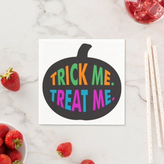 Trick me Behandel me, multi-Color Servetten (Insitu)
