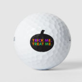 Trick me behandel me multi-kleuren golfballen (Voorkant)
