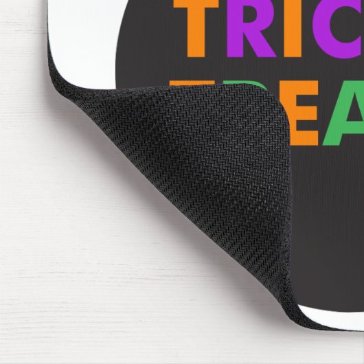 Trick me Behandel me, multi-kleuren Muismat (Hoek)