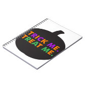 Trick me, behandel me multi-kleuren notitieboek (Linkerzijde)