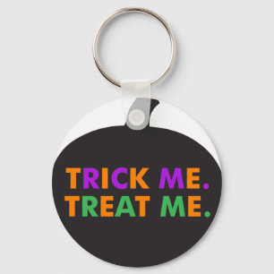 Trick me Behandel me, multi-kleuren Sleutelhanger