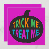 Trick Me Treat Me, Halloween Multi-Color (Voorkant / Achterkant)