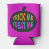 Trick Me Treat Me, Halloween Multi-Color Blikjeskoeler (Voorkant)