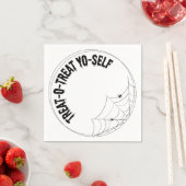 Trick-o-Treat Jezelf Luxe servet - Halloween (Insitu)