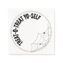 Trick-o-Treat Jezelf Luxe servet - Halloween