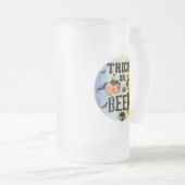 TRICK OF BEER - HALLOEEN MATGLAS BIERPUL (Voorkant rechts)