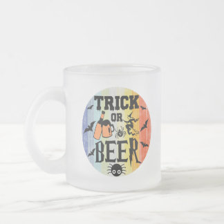 TRICK OF BEER - HALLOEEN MATGLAS KOFFIEMOK