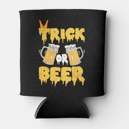 Trick of Beer Halloween Koelbox Blikjeskoeler (Voorkant)