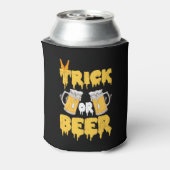 Trick of Beer Halloween Koelbox Blikjeskoeler (Blikje Achterkant)