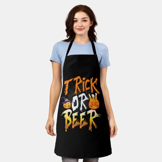 Trick of Beer T Shirt Schort (Gedragen)