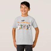 Trick of Behandelen Monsters op Parade T-shirt (Voorkant volledig)