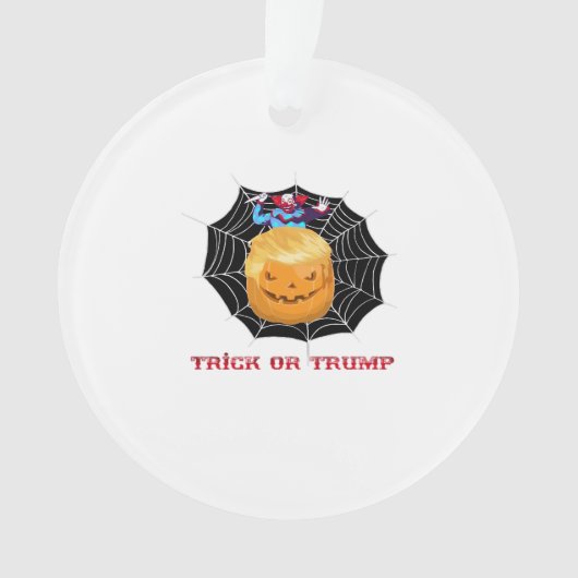 Trick of Halloween enge clown Ornament (voorkant)