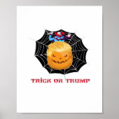 Trick of Halloween enge clown Poster (Voorkant)