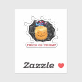Trick of Halloween enge clown Sticker (Vel)