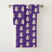 Trick of het behandelen van spook met pompoen Snoe Bad Handdoek (Insitu)