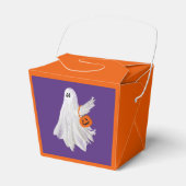 Trick of het behandelen van spook met pompoen Snoe Bedankdoosjes (Voorkant Zijde)