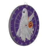 Trick of het behandelen van spook met pompoen Snoe Dartbord (Voorkant Links)