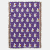 Trick of het behandelen van spook met pompoen Snoe Deken (Voorkant Verticaal)