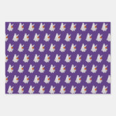 Trick of het behandelen van spook met pompoen Snoe Inpakpapier Vel (Voorkant)