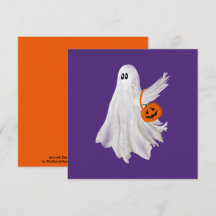 Trick of het behandelen van spook met pompoen Snoe