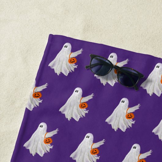 Trick of het behandelen van spook met pompoen Snoe Strandlaken (In situ)