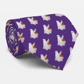 Trick of het behandelen van spook met pompoen Snoe Stropdas (Opgerold)