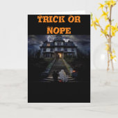 Trick of niet kaart (Gele Bloem)