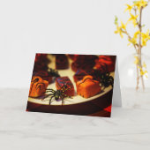 Trick- of Tasty-behandelingen Kaart (Gele Bloem)