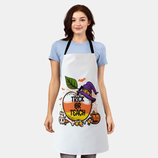 Trick of Teach Cute Halloween Mannen Schort (Gedragen)