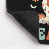 Trick of Teach Retro Groovy Floral Ghost Teacher H Muismat (Hoek)