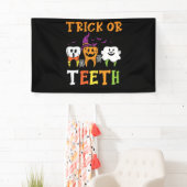Trick of Teeth Dental Halloween Treat Dentist Spandoek (Insitu)