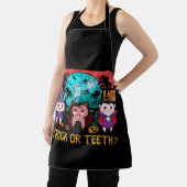 Trick of Teeth Dentist Halloween Costume Dental Schort (Insitu)