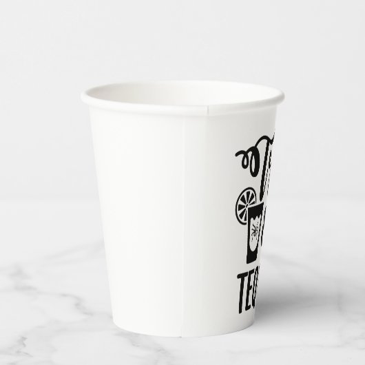 Trick of tequila grappige halloween drankje papieren bekers (Rechts)