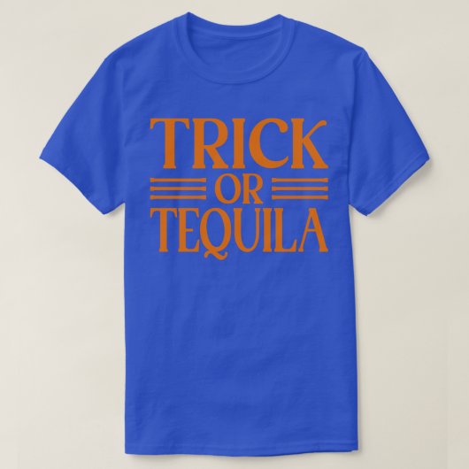 Trick of Tequila Halloween Party Drink Tequila T-shirt (Design voorkant)