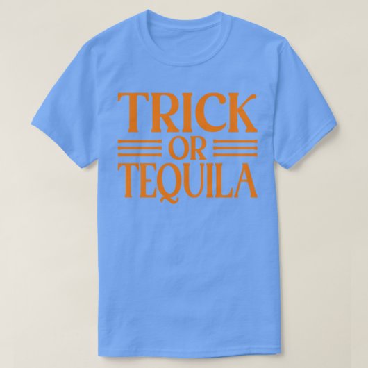 Trick of Tequila Halloween Party Drink Tequila T-shirt (Design voorkant)