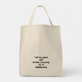 Trick of Tequila Sugar Skull Halloween Promo Tote Bag (Achterkant)