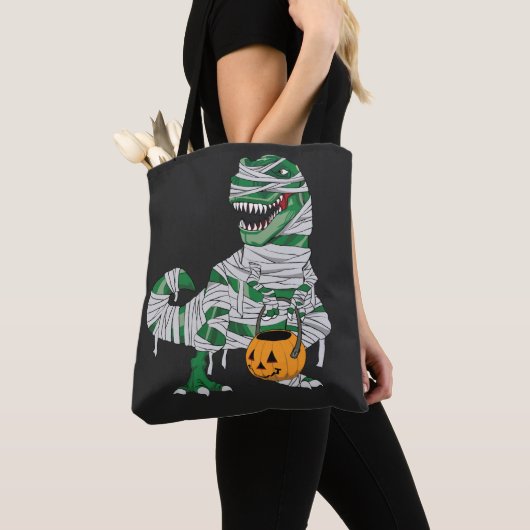 Trick of treatment Dinosaur Tote Bag (Dichtbij)