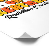 Trick of Treatment Straling Oncologie Halloween 2 Poster (Hoek)