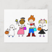 Trick of Treers Halloween Briefkaart (Voorkant)