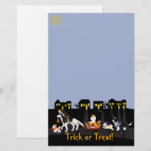 Trick of Treinggezellen Briefpapier (Voorkant / Achterkant)