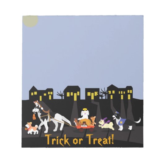 Trick of Treinggezellen Notitieblok (Voorkant)