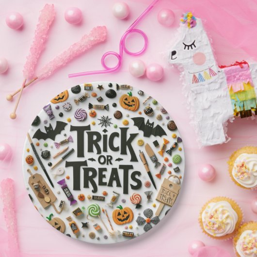 Trick of Treks Papieren Bordje (Feest)