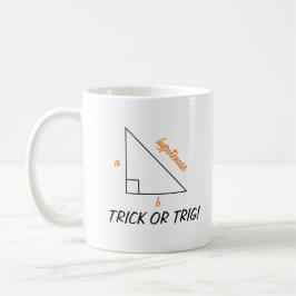 Trick of Trig Wiskunde Halloween Personalized Teac Koffiemok