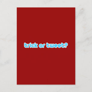 Trick of Tweet 2 Briefkaart