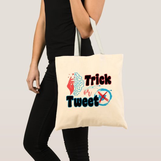 Trick of Tweet.b Tote Bag (Voorkant (product))