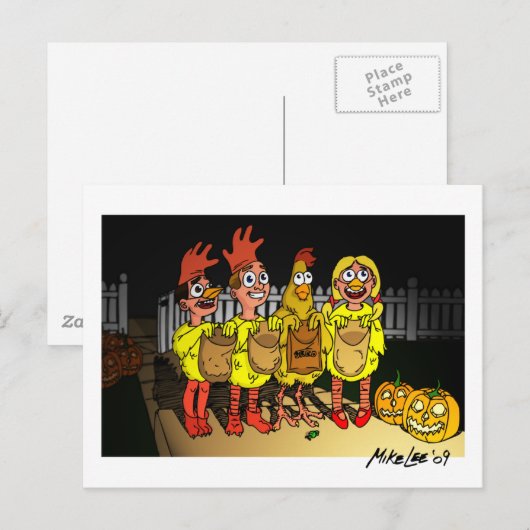 Trick of Tweet? Briefkaart (Voorkant / Achterkant)