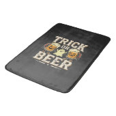 Trick or Beer Halloween Bier Design_1 Badmat (Gekanteld)