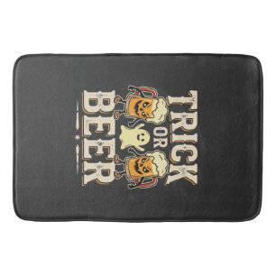 Trick or Beer Halloween Bier Design_1 Badmat