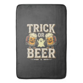 Trick or Beer Halloween Bier Design_1 Badmat (Voorkant Verticaal)