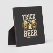 Trick or Beer Halloween Bier Design_1 Fotoplaat (Voorkant)